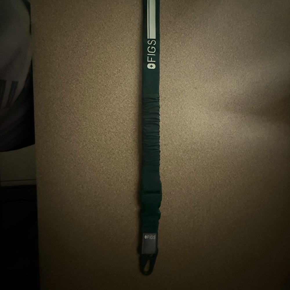 Figs British racing Green Lanyard